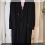 H04. Men's Armani cashmere coat. 